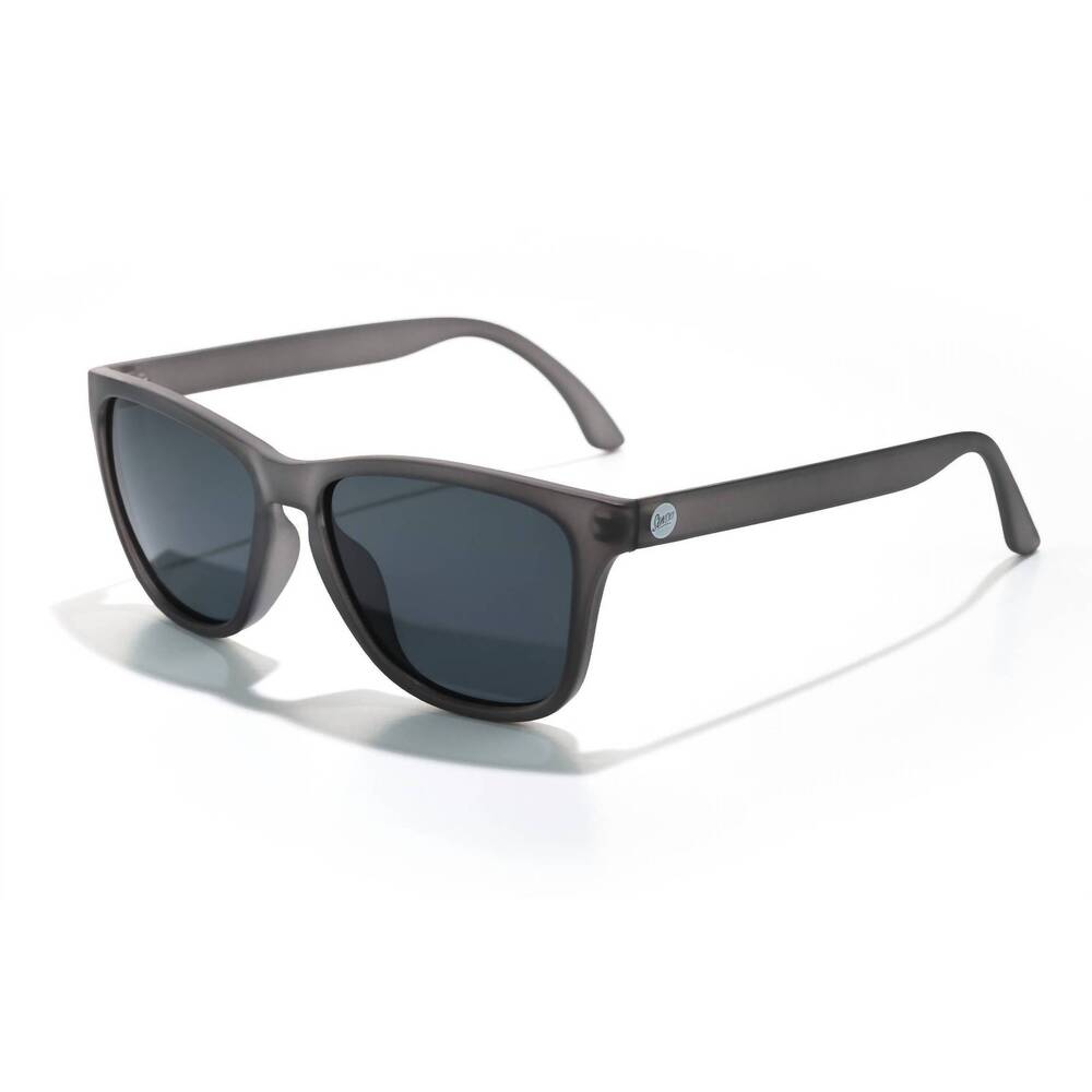 NEW SUNSKI women's mini headland round sunglasses in grey black